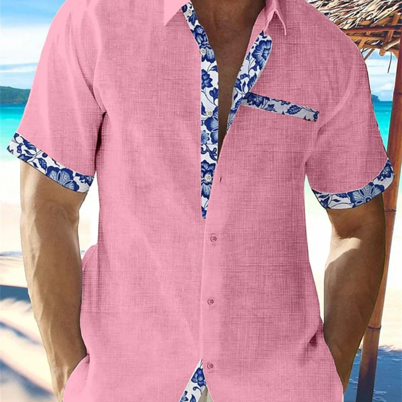 Grove | Tropical Men's Blouse 4