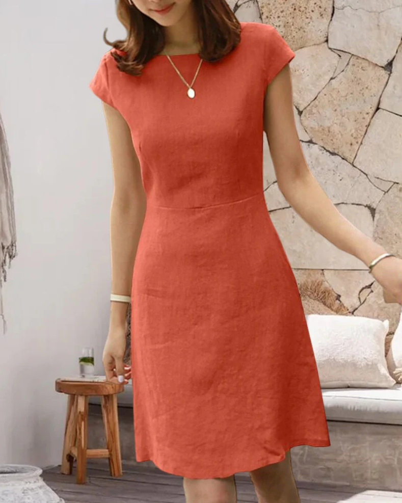 Elysia | Women's White Summer Dress 5