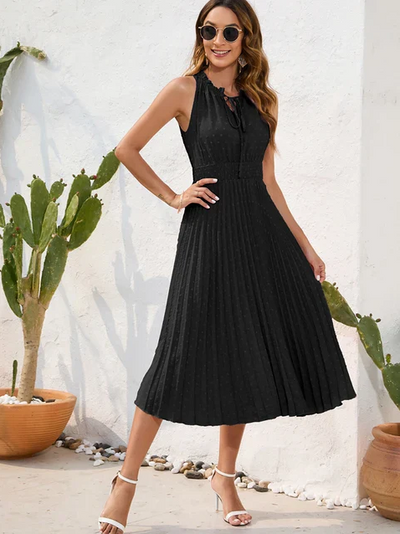 Carla | Black Neckholder Dress – Formal Wedding Guest & Cocktail 1