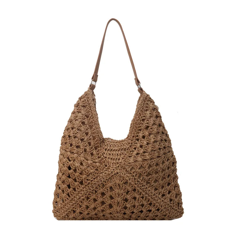 Variant image for Straw Elegance | Shoulder Bags for Women-2