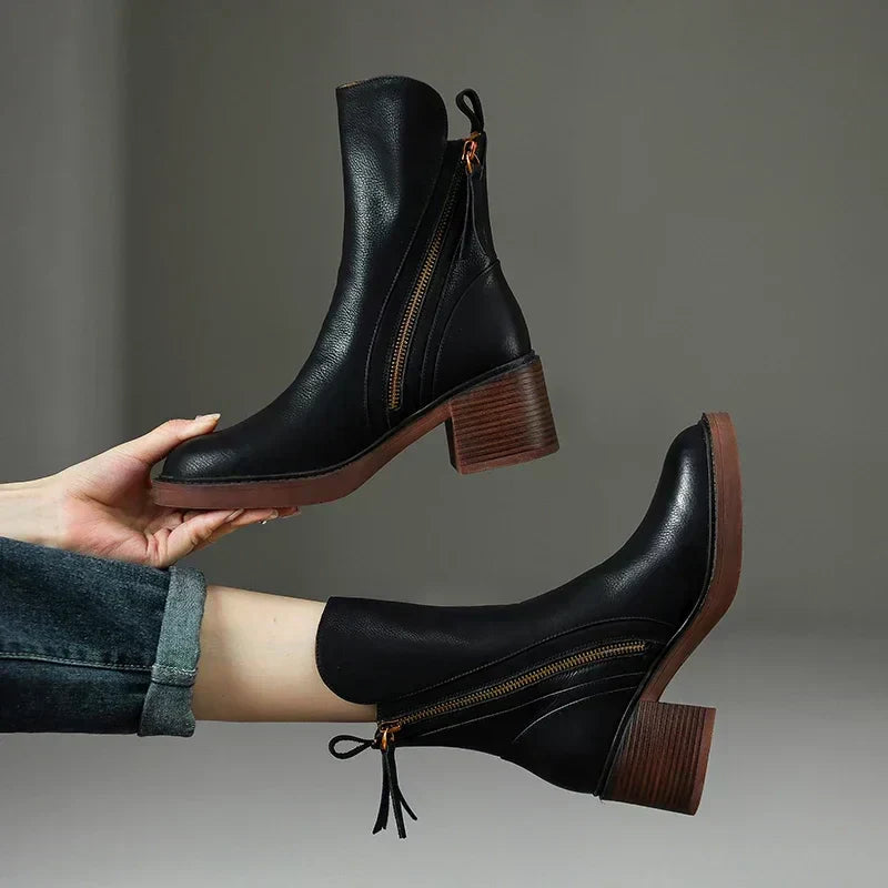 Makayla | Elegant Leather boots