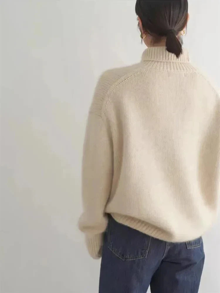 Elizabeth | Turtleneck warm sweater