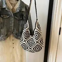 Variant image for Straw Elegance | Shoulder Bags for Women-6