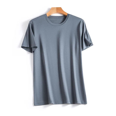 Michael | Silk half sleeve T-shirt