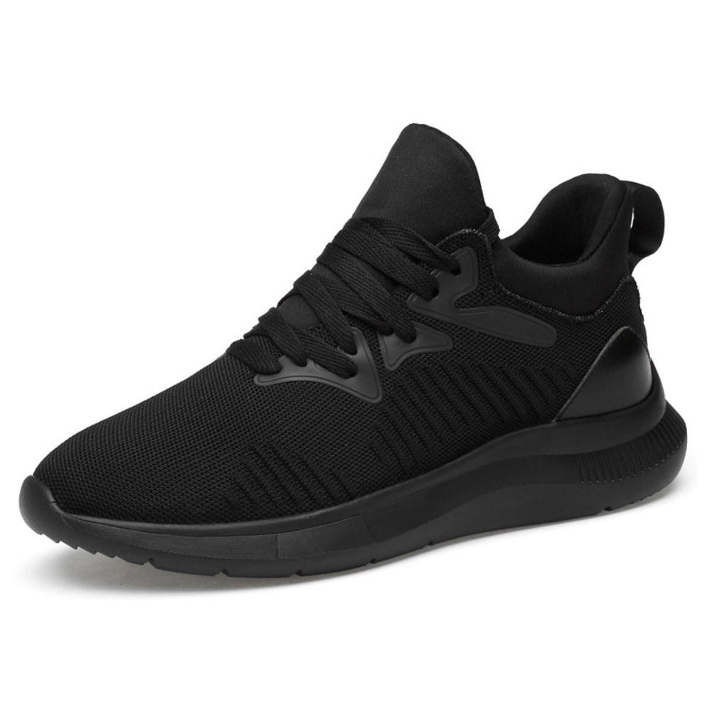 Shadow | Running Shoes - Elegant Black Design with Height Increase 1