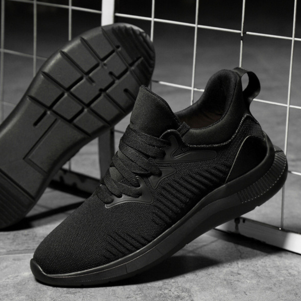 Shadow | Running Shoes - Elegant Black Design with Height Increase 4