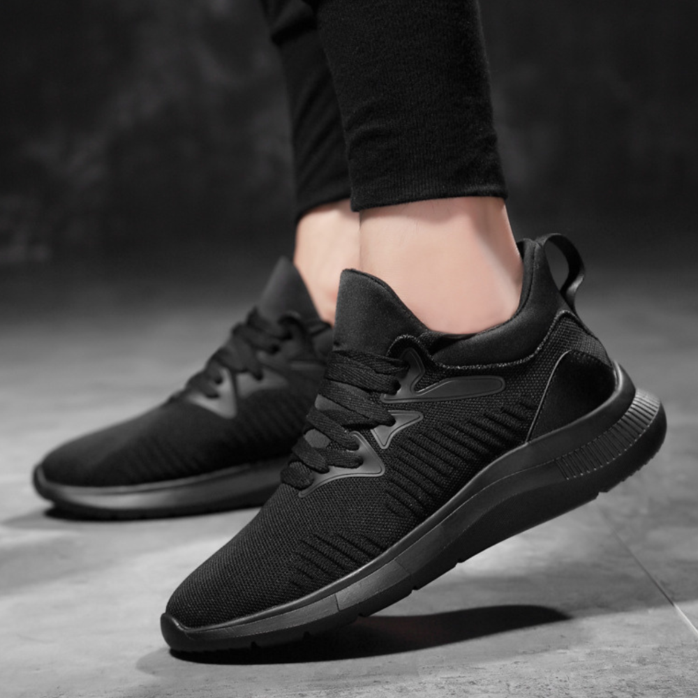 Shadow | Running Shoes - Elegant Black Design with Height Increase 3