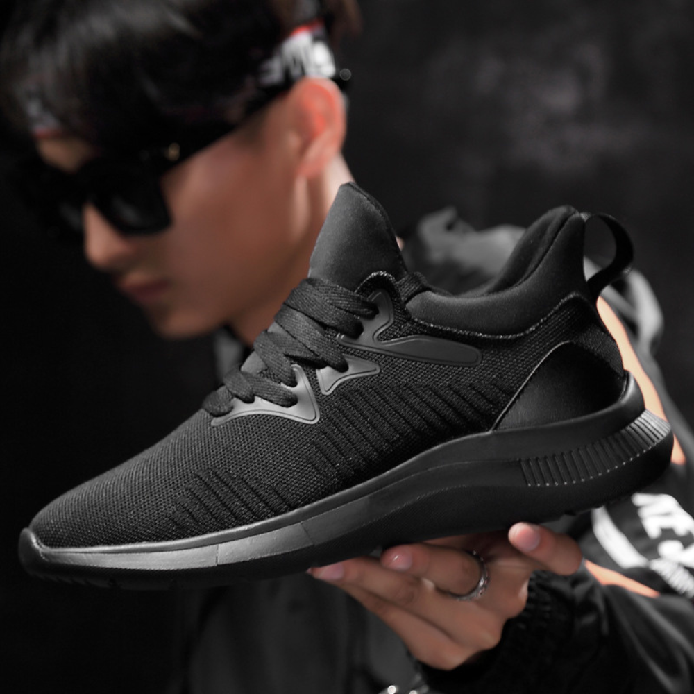 Shadow | Running Shoes - Elegant Black Design with Height Increase 5