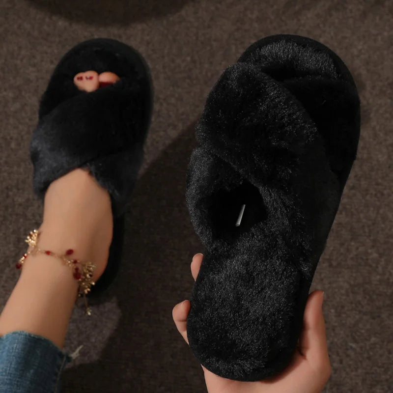Silvia | Comfortable and Breathable Cross design slippers