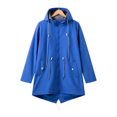 Sophia | Waterproof hooded trench coat