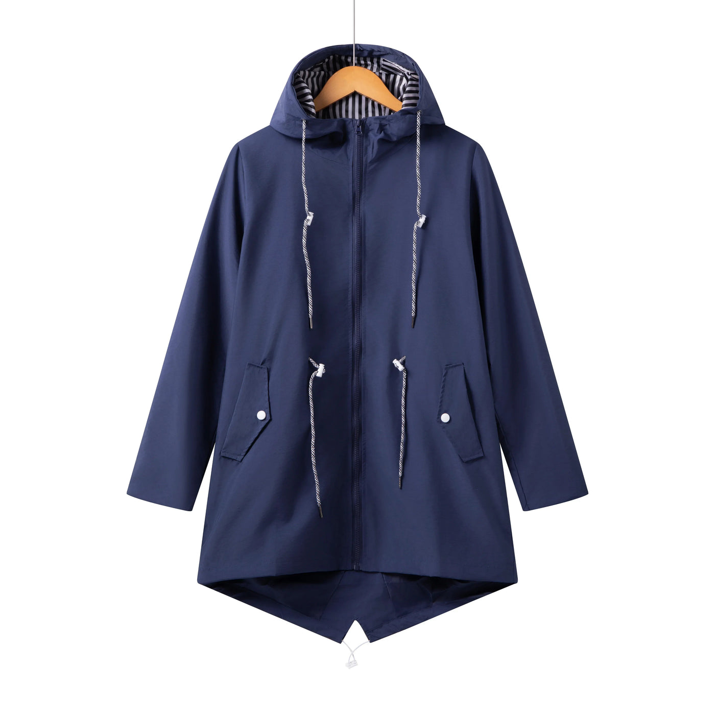 Sophia | Waterproof hooded trench coat