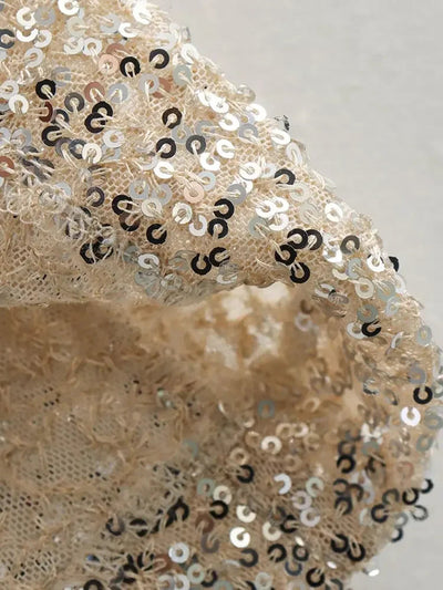 Stefanie | Glitter Sequin Mini Dress