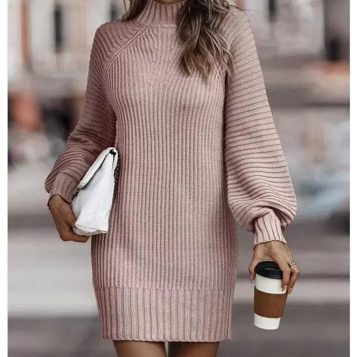 Stella | Knitted dress winter mini dress