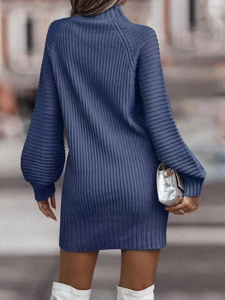 Stella | Knitted dress winter mini dress