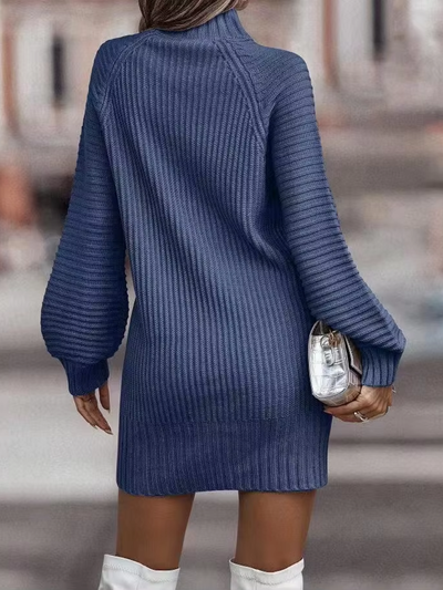 Stella | Knitted dress winter mini dress