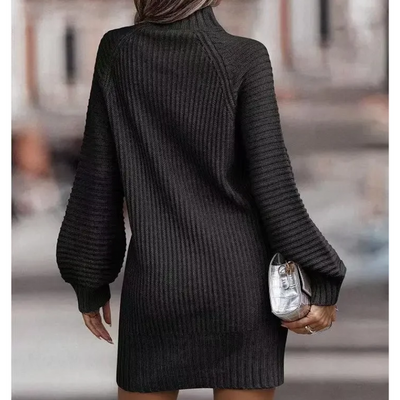 Stella | Knitted dress winter mini dress
