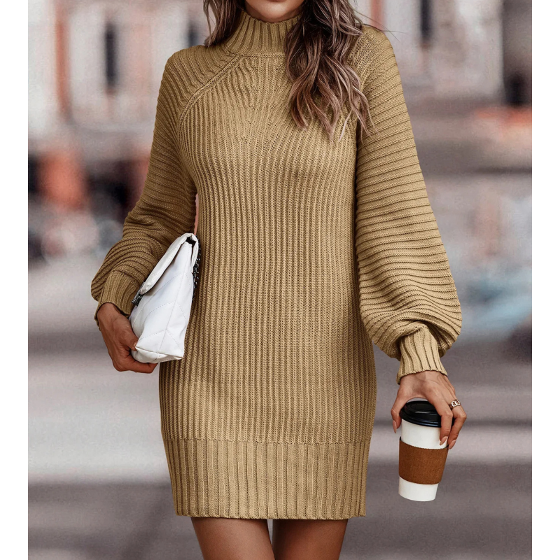 Stella | Knitted dress winter mini dress