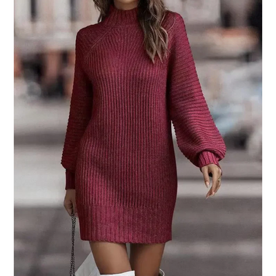 Stella | Knitted dress winter mini dress
