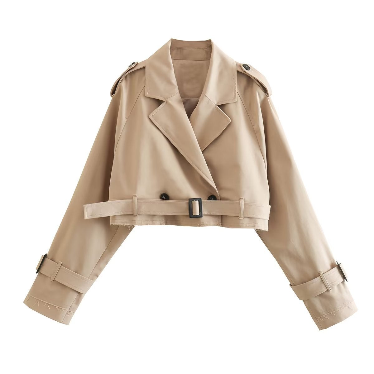Stephanie | Elegant short trench coat