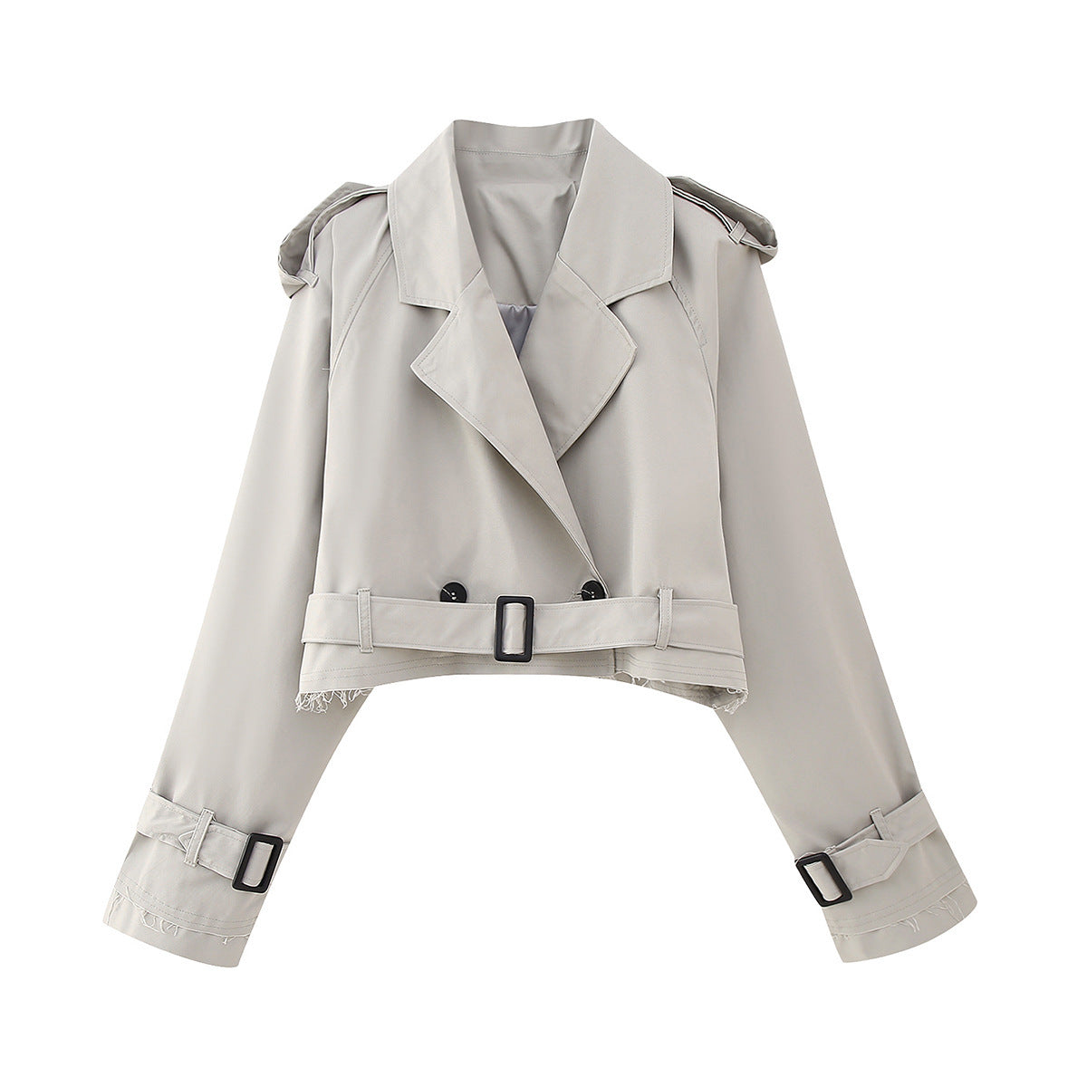 Stephanie | Elegant short trench coat