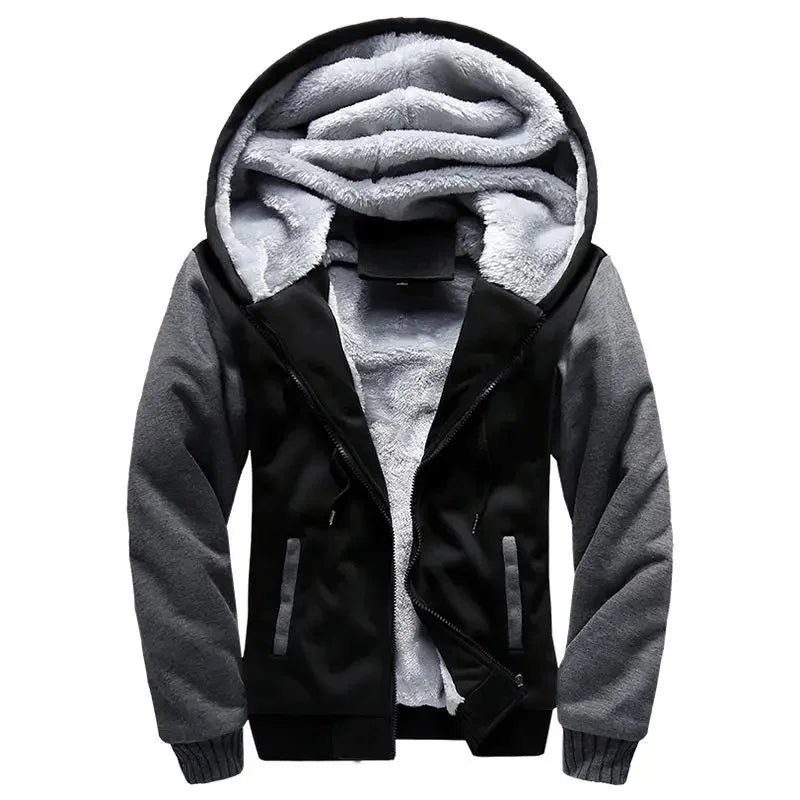 Tobias | Functional fleece quilted jacket with hood
