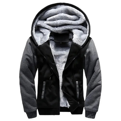 Tobias | Functional fleece quilted jacket with hood