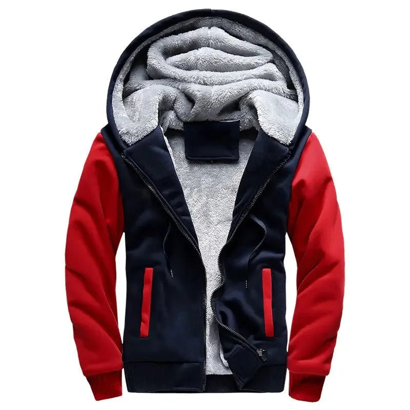 Tobias | Functional fleece quilted jacket with hood