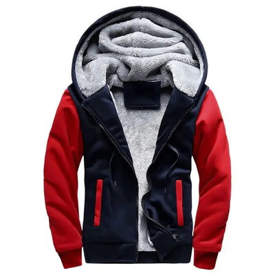 Tobias | Functional fleece quilted jacket with hood
