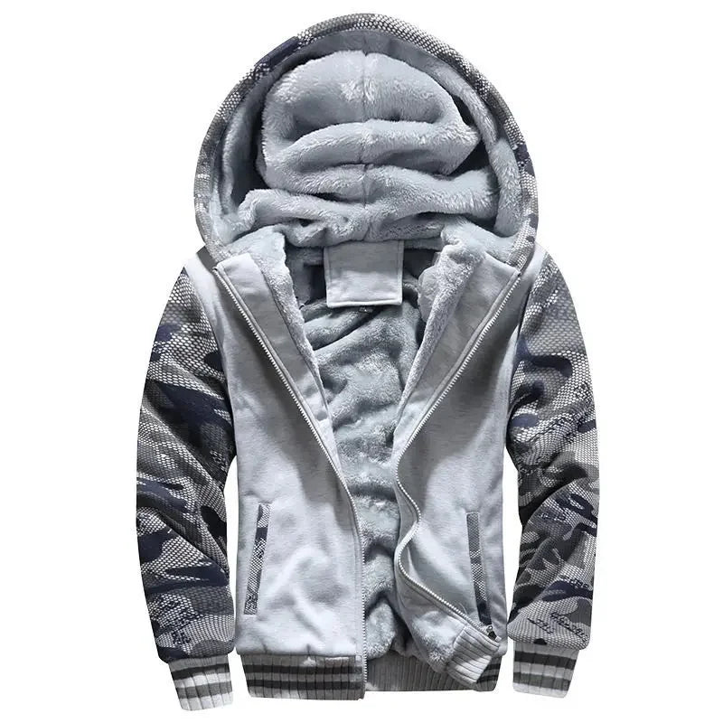 Tobias | Functional fleece quilted jacket with hood