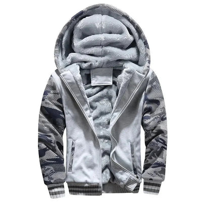 Tobias | Functional fleece quilted jacket with hood