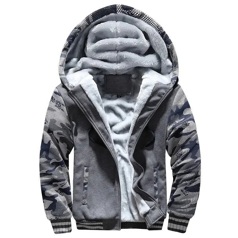 Tobias | Functional fleece quilted jacket with hood