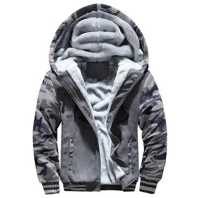 Tobias | Functional fleece quilted jacket with hood