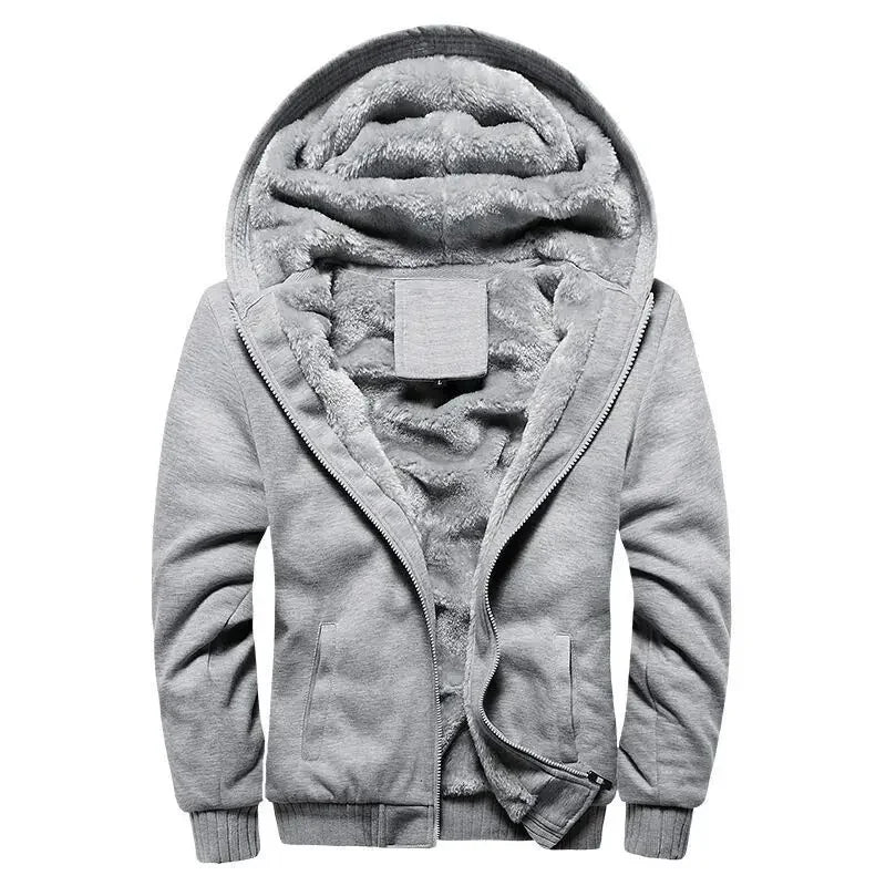 Tobias | Functional fleece quilted jacket with hood
