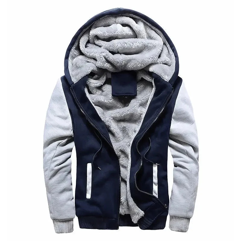 Tobias | Functional fleece quilted jacket with hood