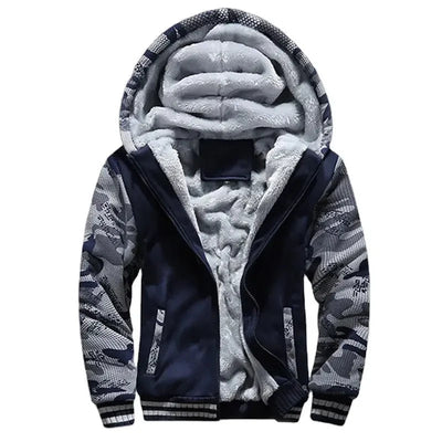 Tobias | Functional fleece quilted jacket with hood