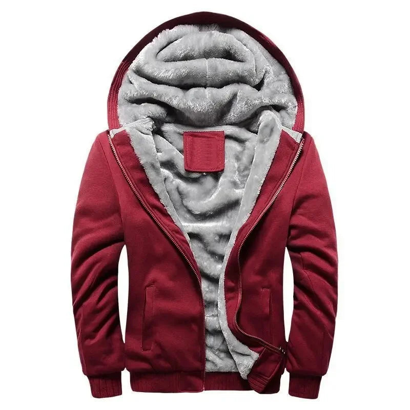 Tobias | Functional fleece quilted jacket with hood