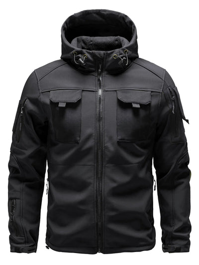Tobias | Water repellent softshell jacket with hood