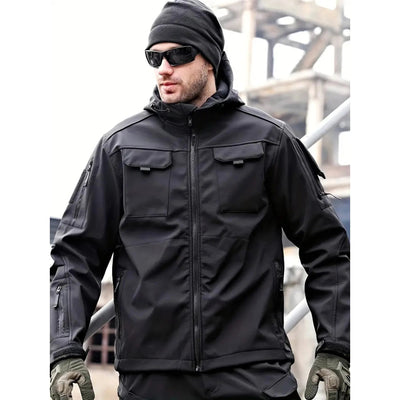 Tobias | Water repellent softshell jacket with hood