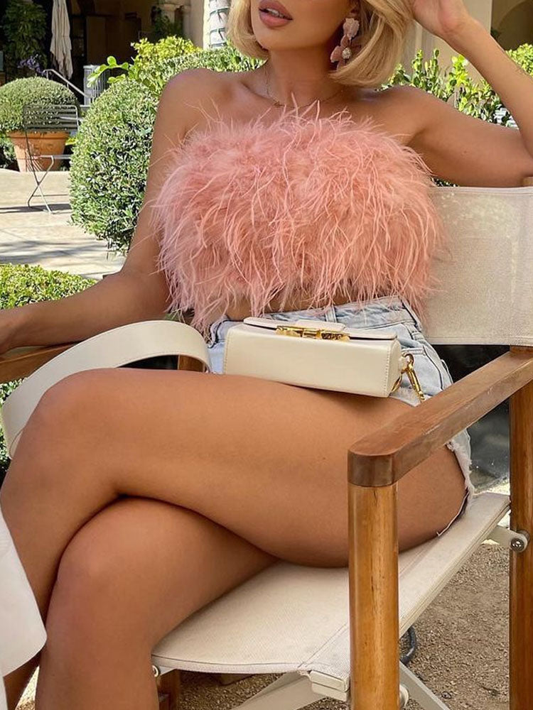 Claudia | Modern Torchless Bandeau Top