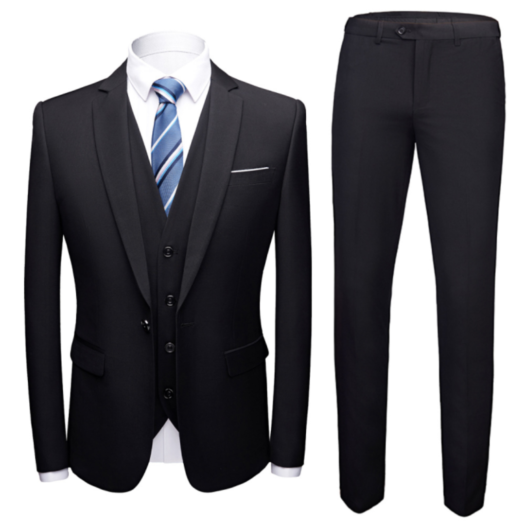 Classic Elegance Suit Set | 3-Piece Ensemble 1