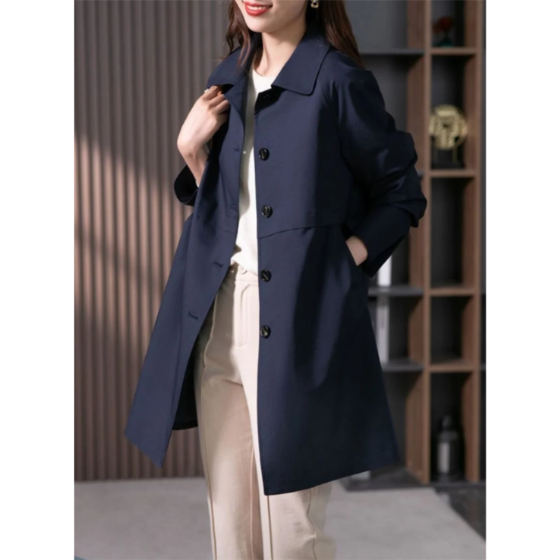 Vanessa | Classic Waterproof Trench Coat