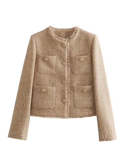 Vanessa | Elegant two-piece tweed jacket