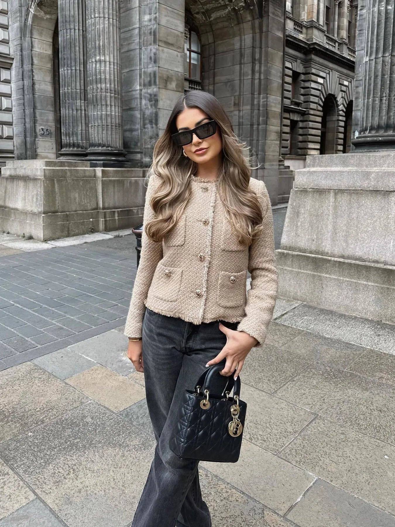 Vanessa | Elegant two-piece tweed jacket