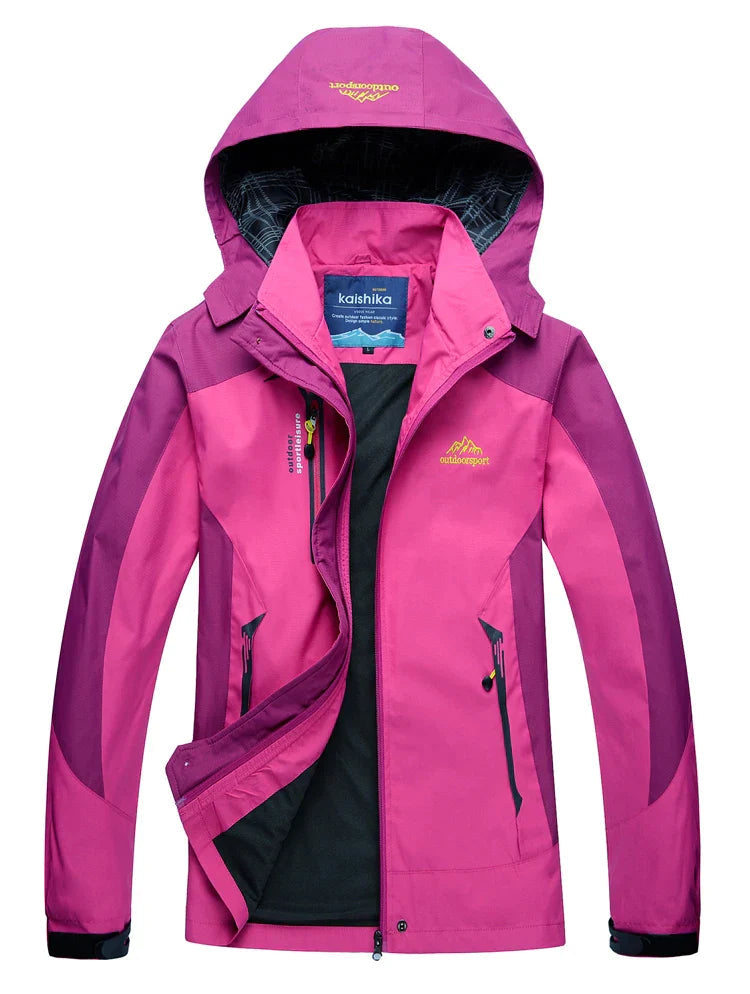 Vanessa | Windproof & waterproof warm rain jacket