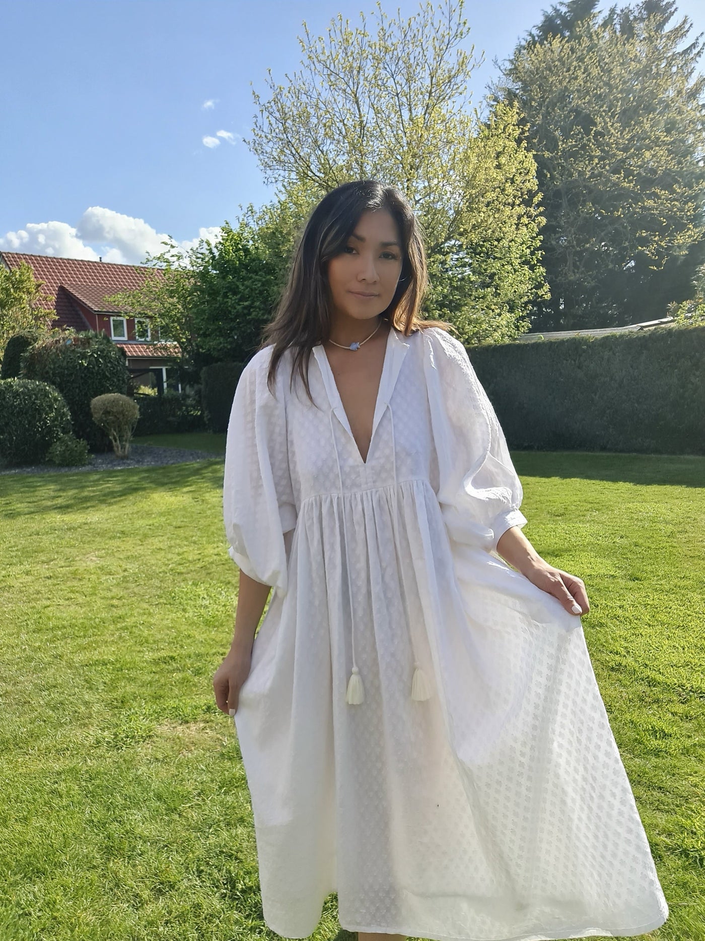 Annie | Long Sleeve Midi Dress