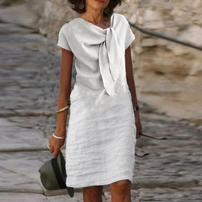 Gaine | Women's Mini Dress - Elegant Short Sleeve Cocktail Dress for Special Occasions 6