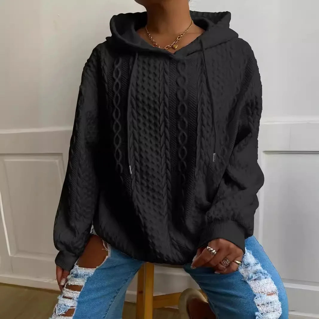 Alexis | Cozy Winter Hooded Sweatshirt