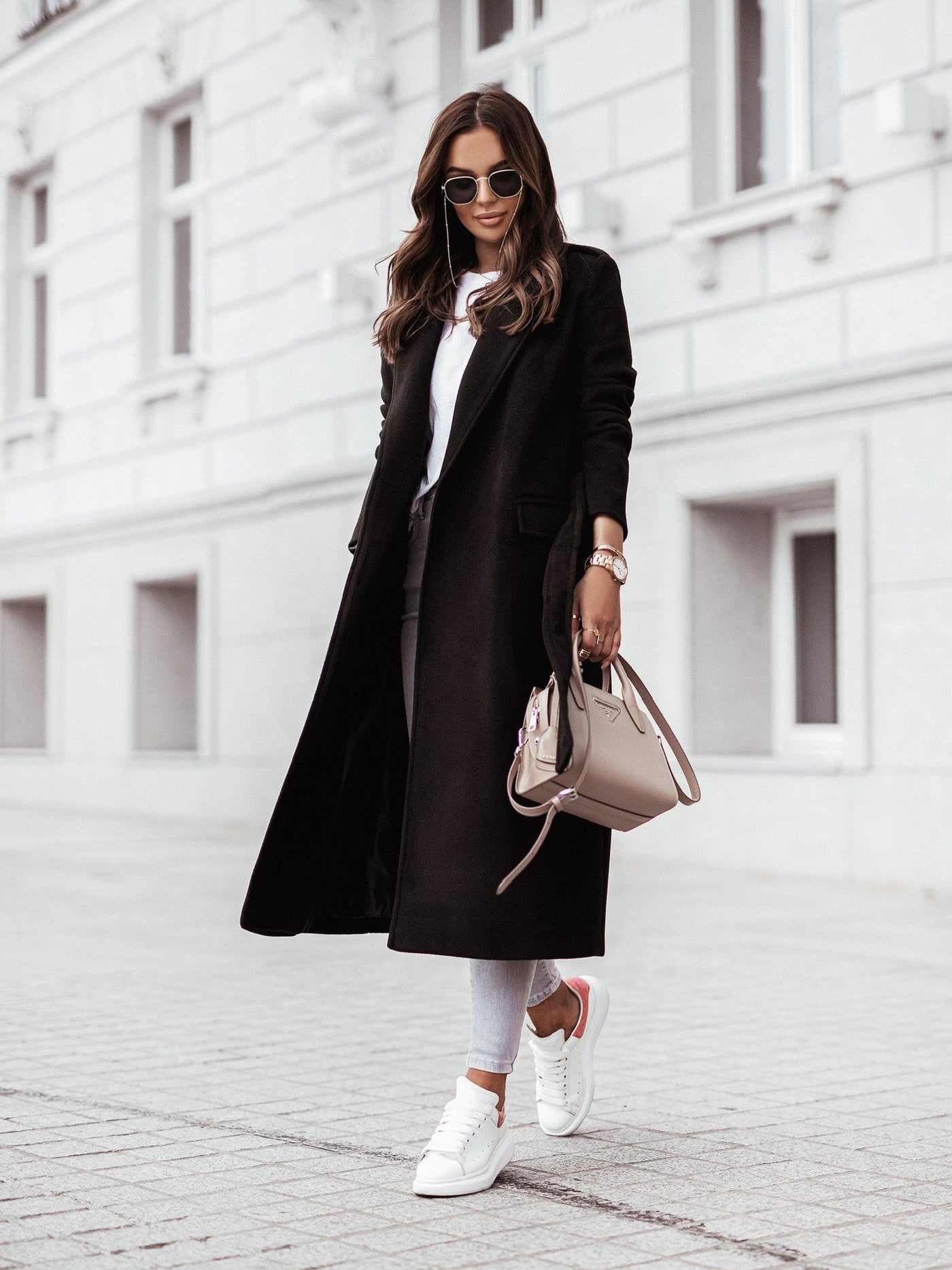 Elena | Wool Blend Coat