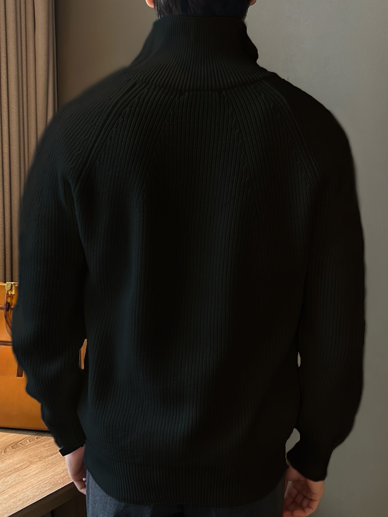 Ethan | Casual Half-Zip Top Knitted Sweater