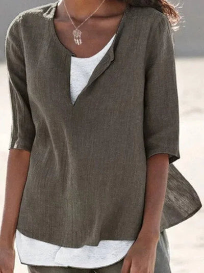 Luminous | Casual Tops for Women - Flattering Layered Blouse 1